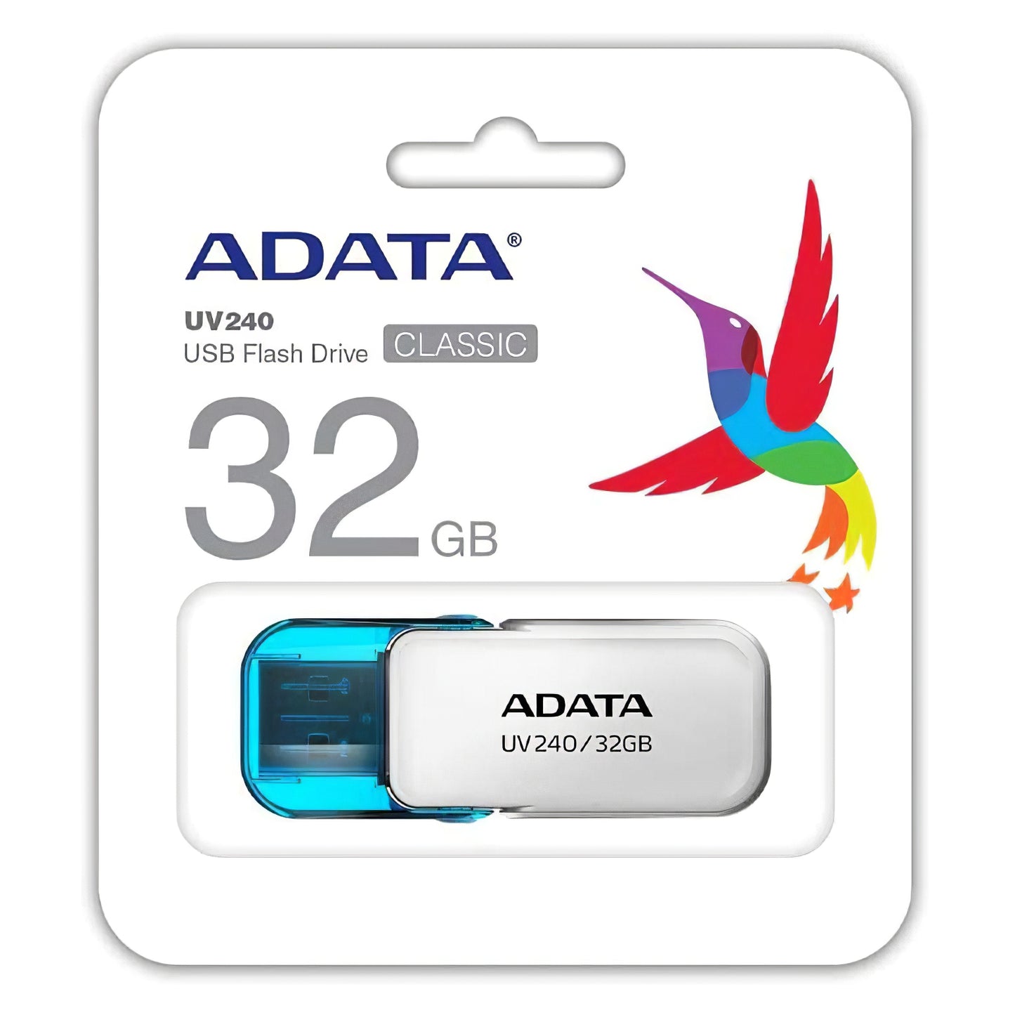 USB-A extern geheugen Adata UV240 UV240, 32Gb AUV240-32G-RWH AUV240-32G-RWH 