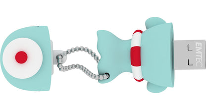 Externe USB-A Geheugen Emtec M337 Whale, 16Gb ECMMD16GM337