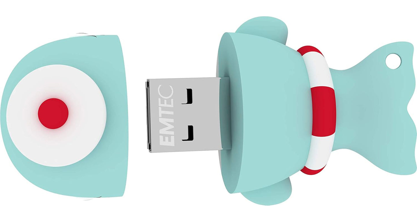 Externe USB-A Geheugen Emtec M337 Whale, 16Gb ECMMD16GM337