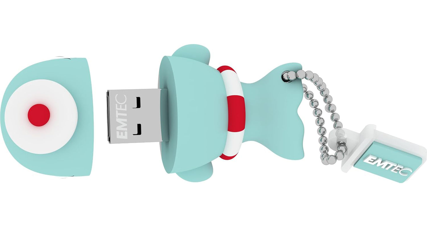 Externe USB-A Geheugen Emtec M337 Whale, 16Gb ECMMD16GM337