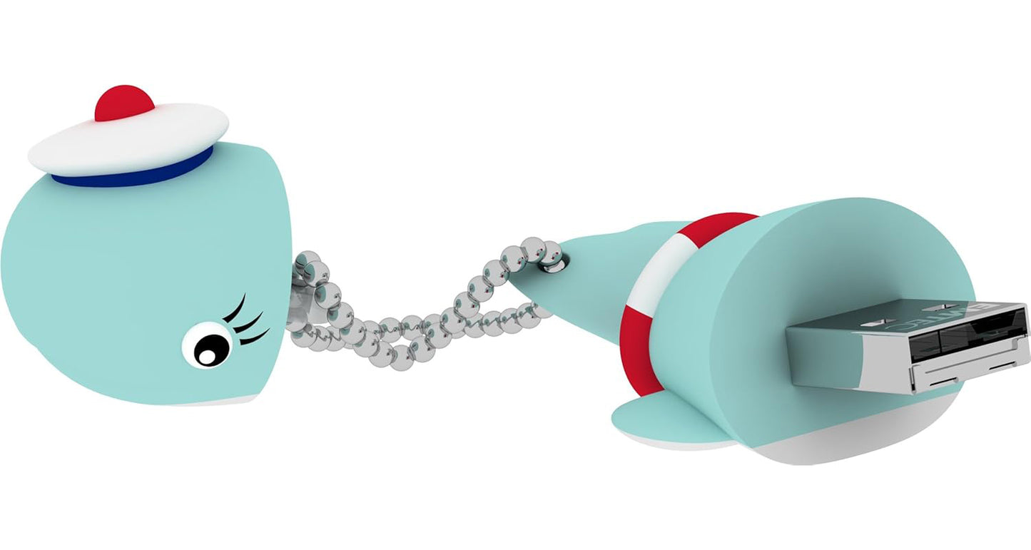 Externe USB-A Geheugen Emtec M337 Whale, 16Gb ECMMD16GM337