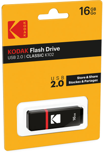 Mémoire Externe USB-A Kodak K102, 16Gb EKMMD16GK10