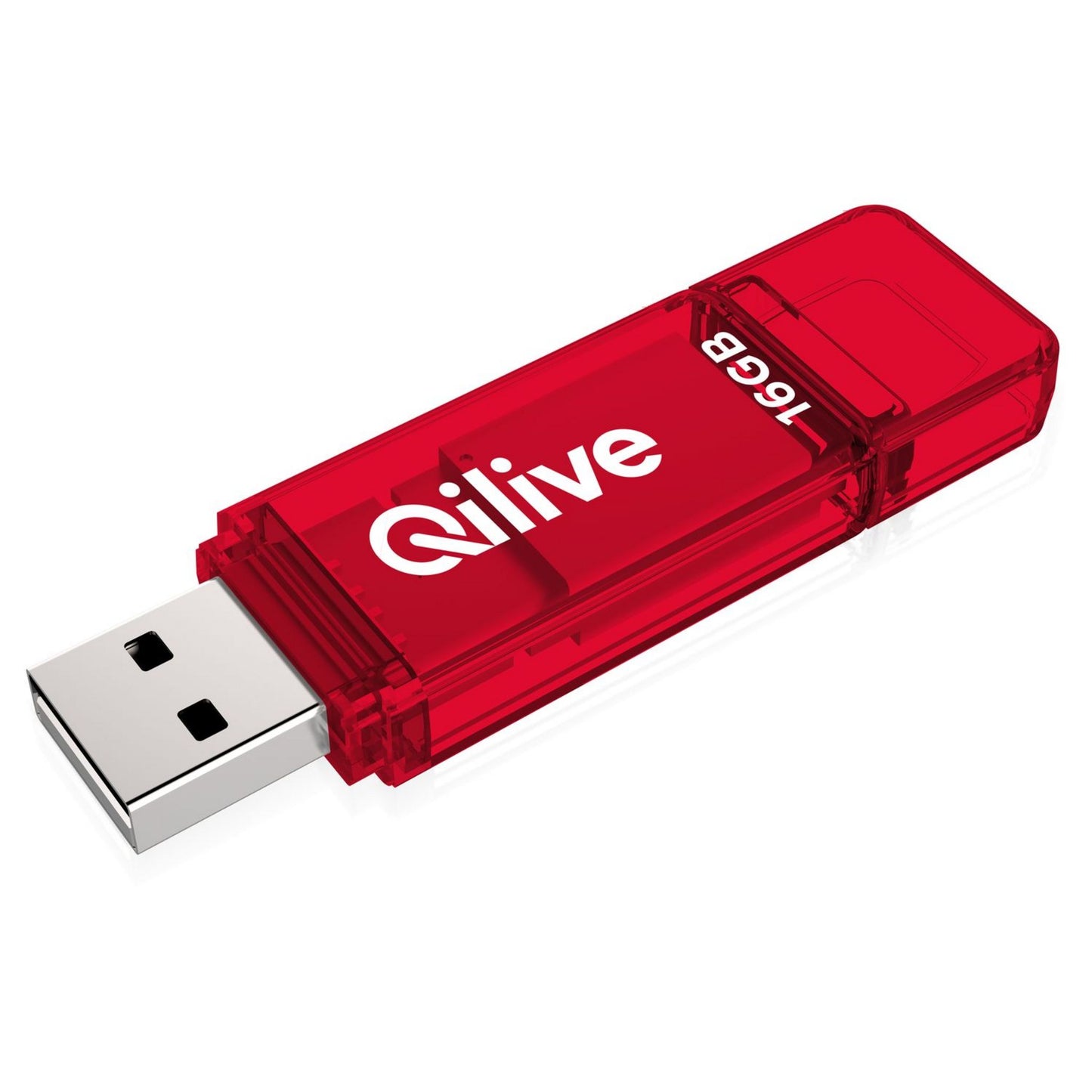 Externe USB-A Geheugen Qilive Q.8391, 16Gb EKMMD16GK102QL