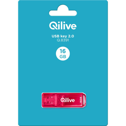Externe USB-A Geheugen Qilive Q.8391, 16Gb EKMMD16GK102QL