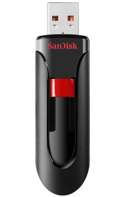 Mémoire Externe USB-A SanDisk Cruzer Glide, 64Gb SDCZ60-064G-B35