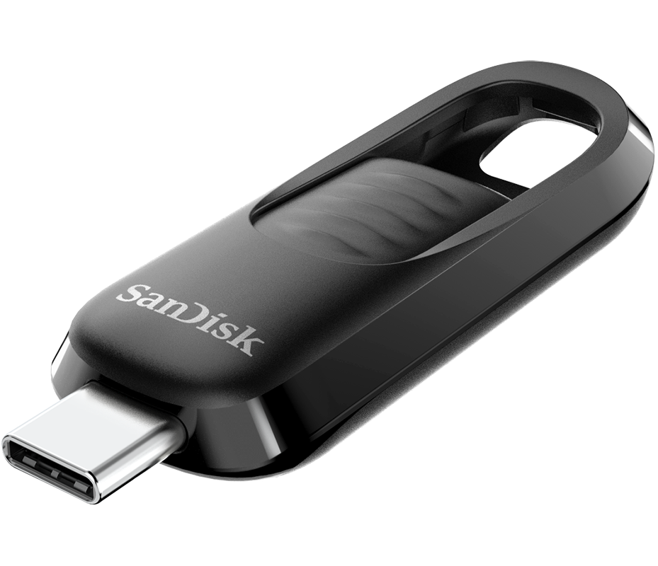 Mémoire Externe USB-C SanDisk Ultra Slider, 64Gb SDCZ480-064G-G46
