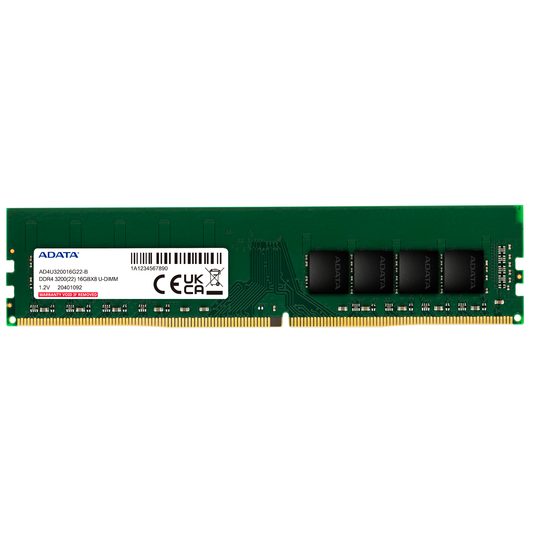 Mémoire RAM Adata Premier, DDR4, 16GB, 3200Mhz AD4U320016G22-SGN