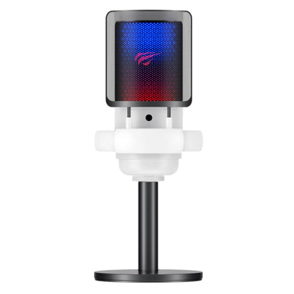 Cardioïde Microfoon HAVIT GK50, RGB, USB-C, 1.8m, Zwart