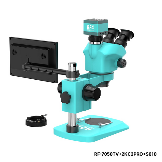 Microscope avec moniteur et caméra RF4 RF-7050TV + 2KC2PRO + S010
