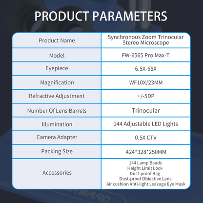 Vooruit Microscoop FW-6565 ProMax-T