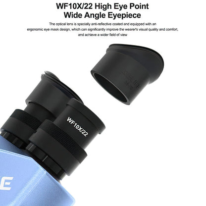 Relife RL-M7T Pro Mikroskop, Blau