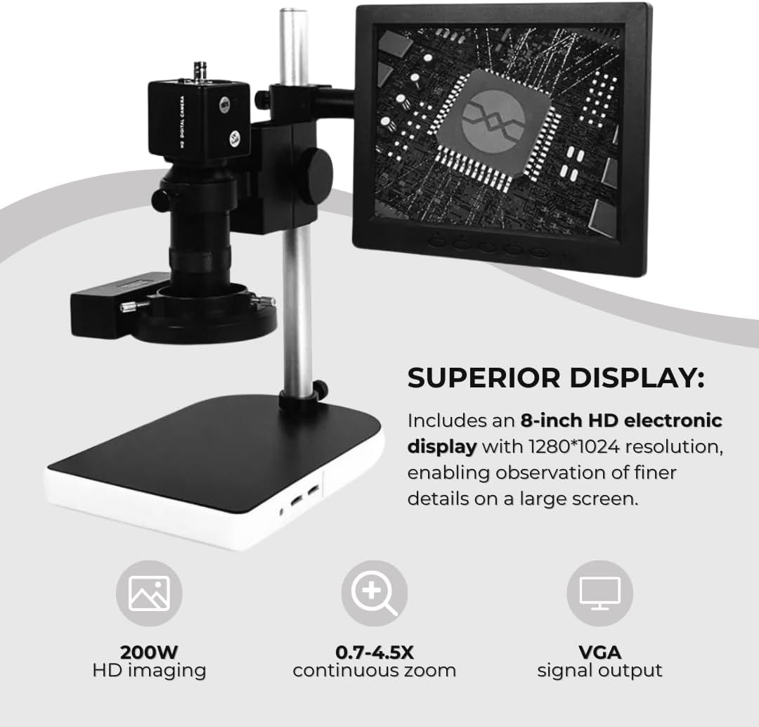 Microscope Sunshine MS8E-01, Noir