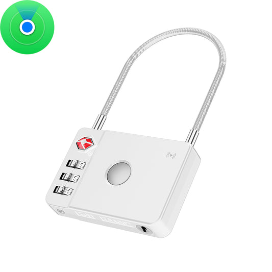 MiLi SmartTag MiLock Luggage voor iOS Series, Wit HD-P16-L