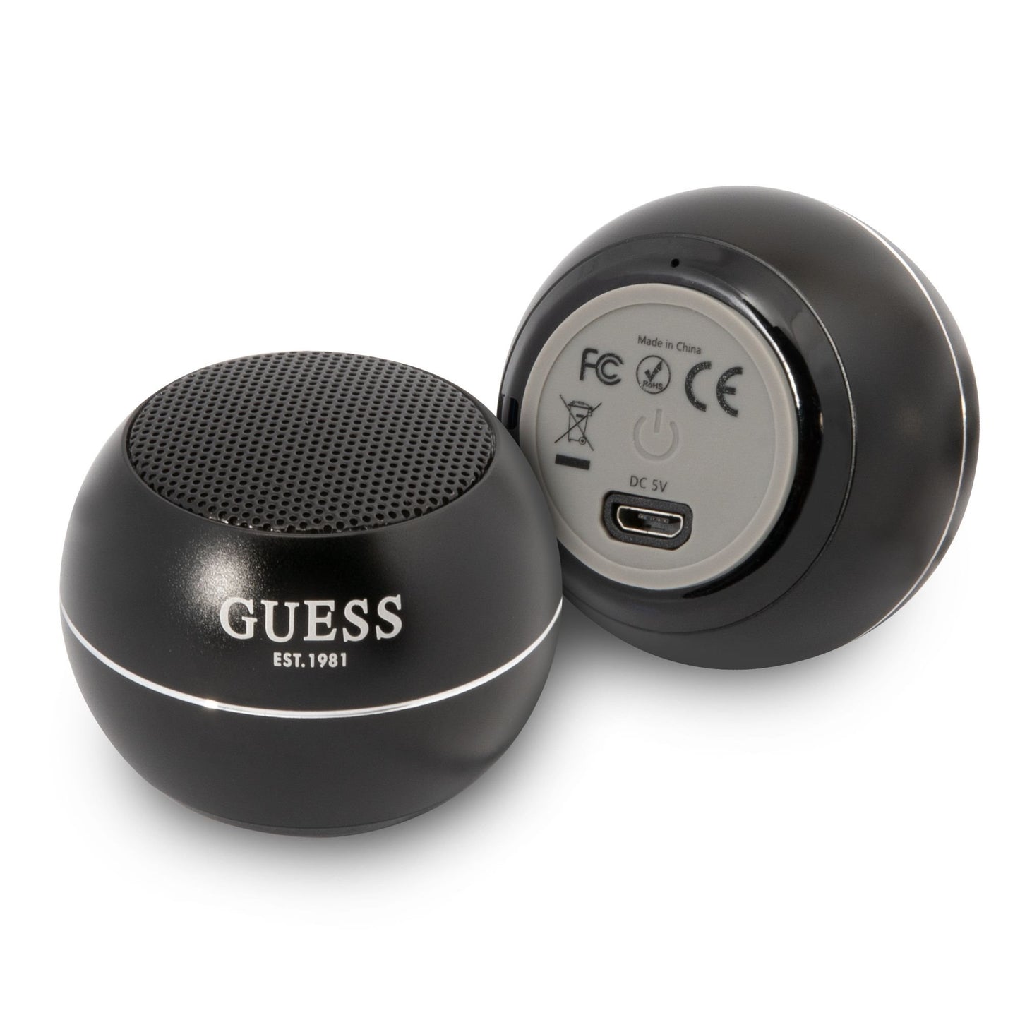 Draagbare Bluetooth Speaker Guess, 3W, Zwart