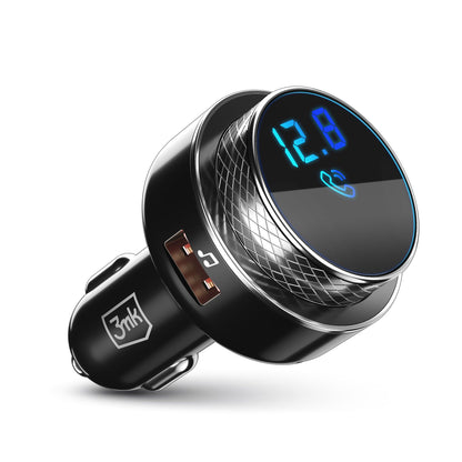 Bluetooth FM-modulator 3MK Hyper Auto, 2 x USB-A - 1 x microSD