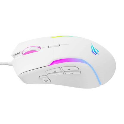 Gaming Muis Bedraad USB HAVIT MS1033, RGB, 800DPI - 8000DPI, Wit