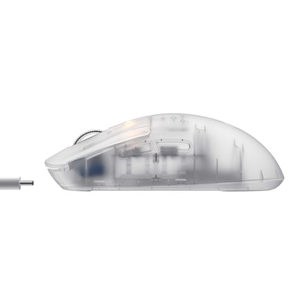 Souris Gaming Sans Fil HAVIT MS970WB Pro, 800DPI - 12000mAh, Blanc Transparent
