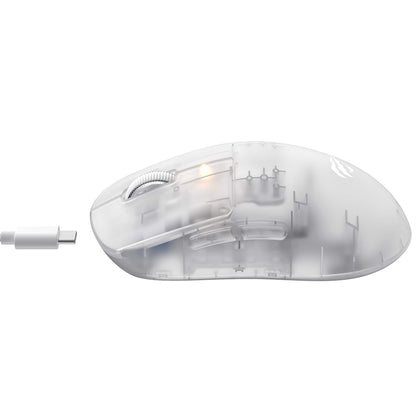 Souris Gaming Sans Fil HAVIT MS970WB Pro, 800DPI - 12000mAh, Blanc Transparent