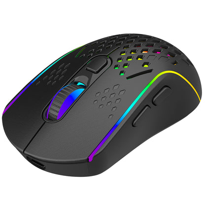 Gaming-Maus Wireless Proove Buzz, RGB, 800DPI - 4800DPI, Schwarz WMBU00022401