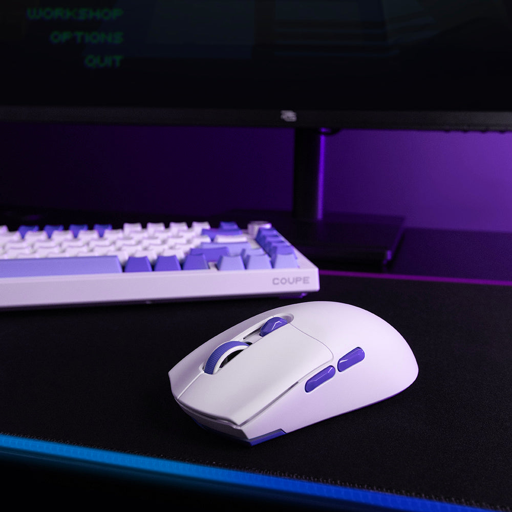 Draadloze Gaming Muis Proove Rate Special Edition, 800DPI - 12000DPI, Wit CMRTWRS03002
