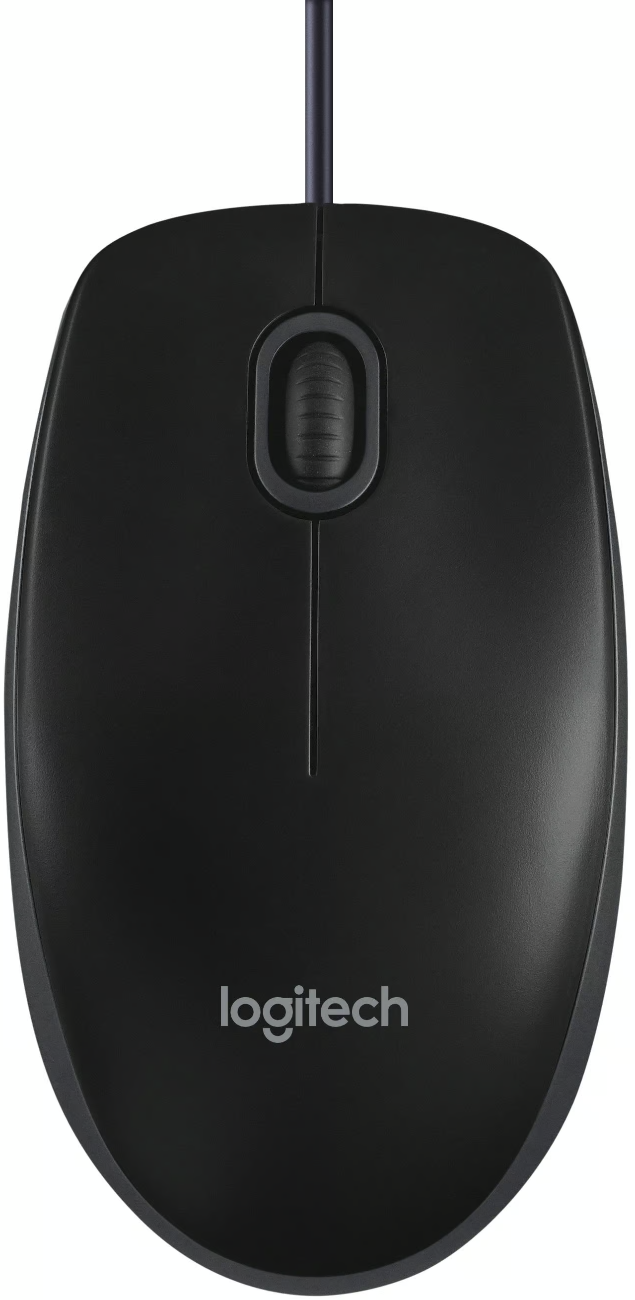 Mouse Wired USB Logitech B100, 1000DPI, Schwarz 910-003357