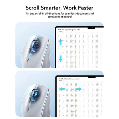 ESR MagMouse Wireless Mouse, 800DPI - 4800DPI, White
