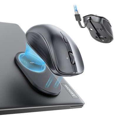 Draadloze Muis ESR MagMouse, 800DPI - 4800DPI, Grijs