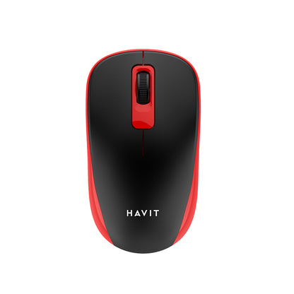 Souris sans fil HAVIT MS626GT, 1200DPI, Noir Rouge