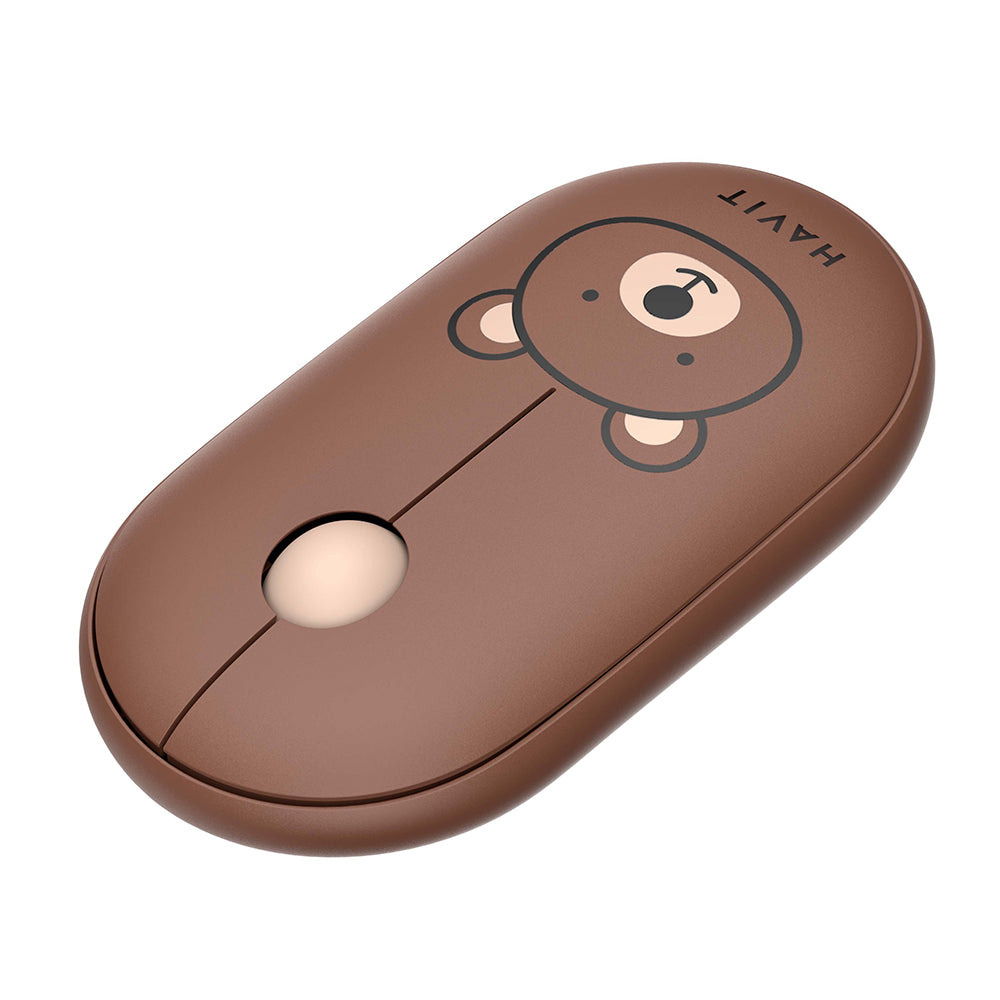 Wireless Mouse HAVIT MS75GT Pro, 1600DPI, Brown
