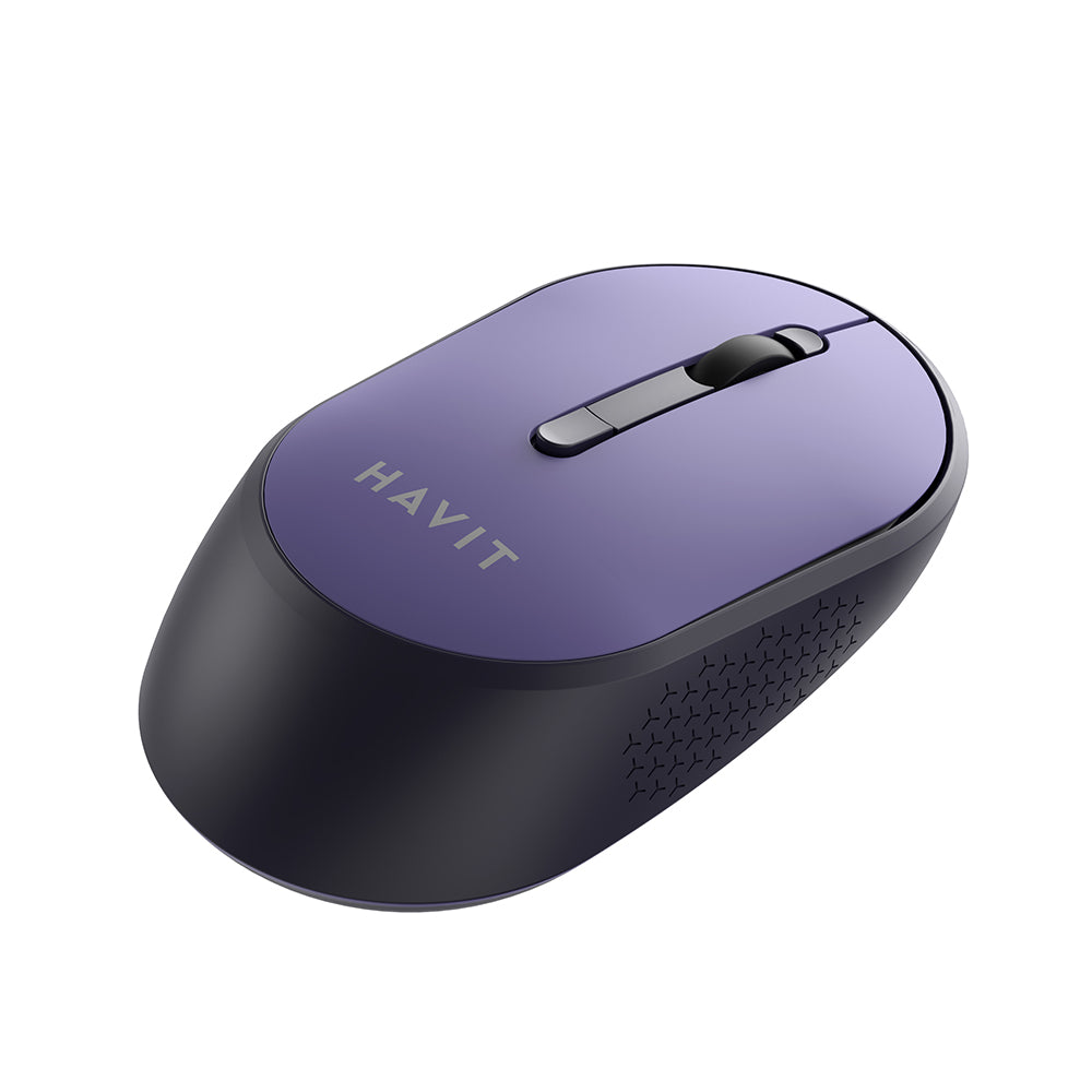Wireless-Maus HAVIT MS78GT, 1200DPI - 3200DPI, Lila