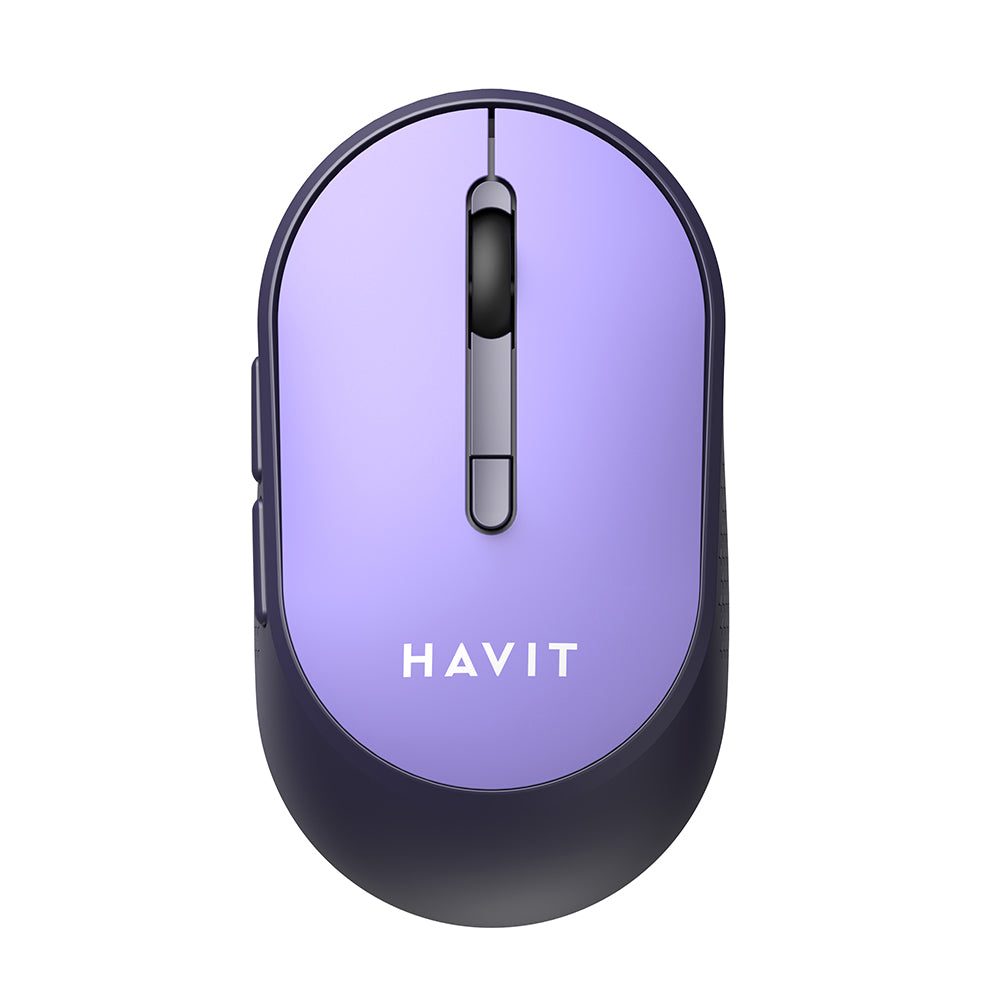 Wireless-Maus HAVIT MS78GT, 1200DPI - 3200DPI, Lila