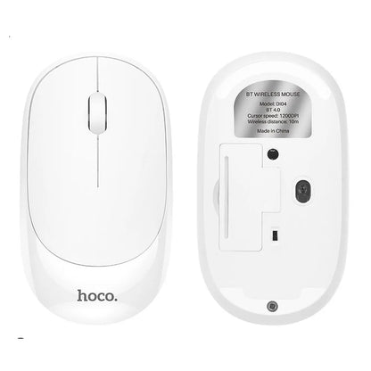 Draadloze Muis HOCO DI04, 1200DPI, BT / Wi-Fi, Wit