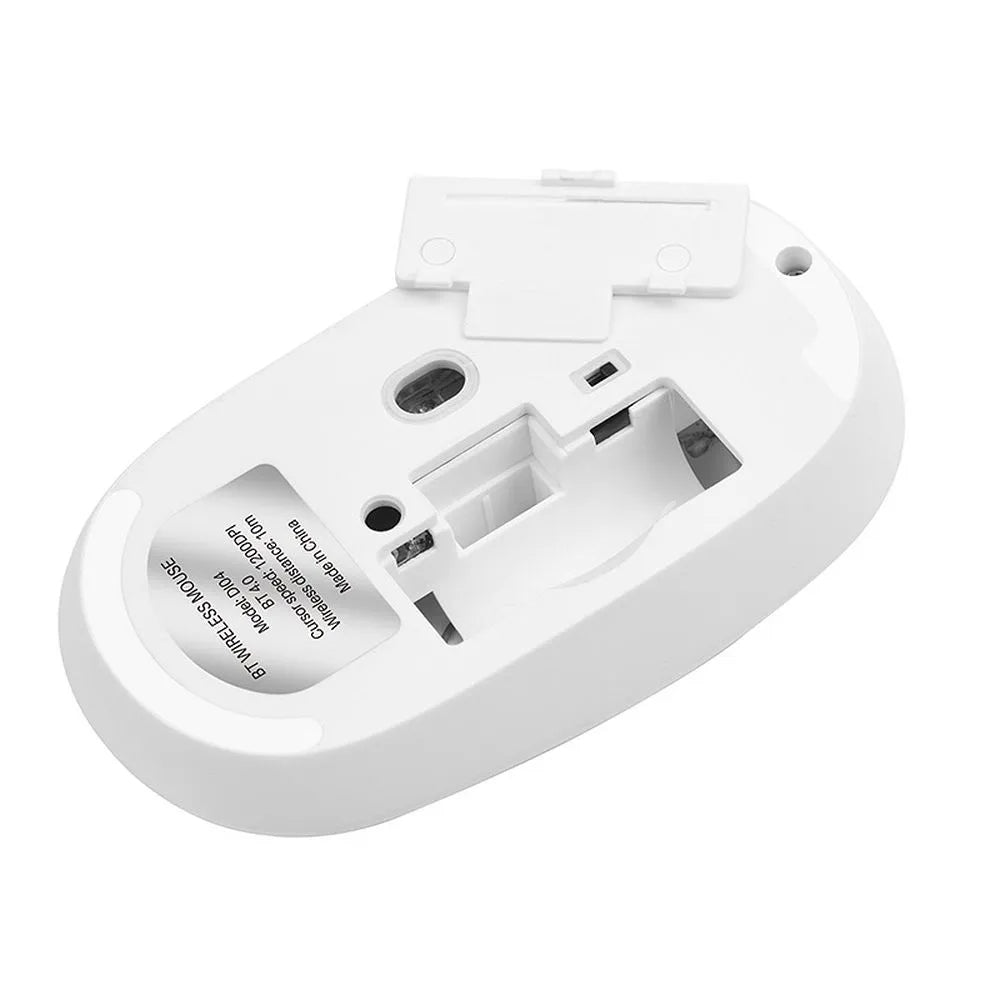 Draadloze Muis HOCO DI04, 1200DPI, BT / Wi-Fi, Wit