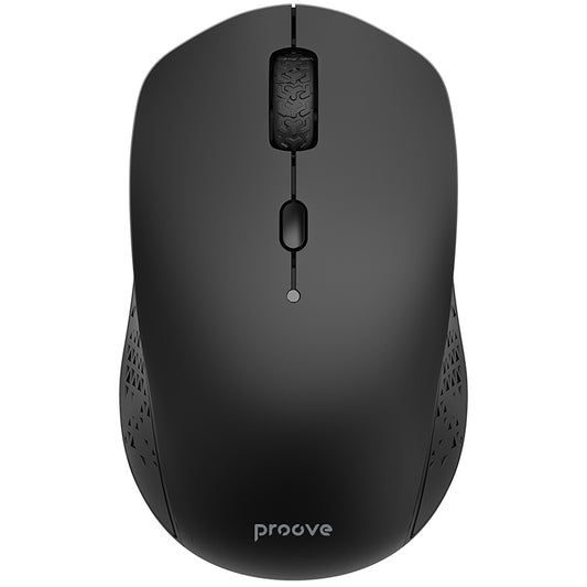 Souris sans fil Proove Sweeper, 800DPI - 1600DPI, BT / Wi-Fi, Noir WMSW00011001