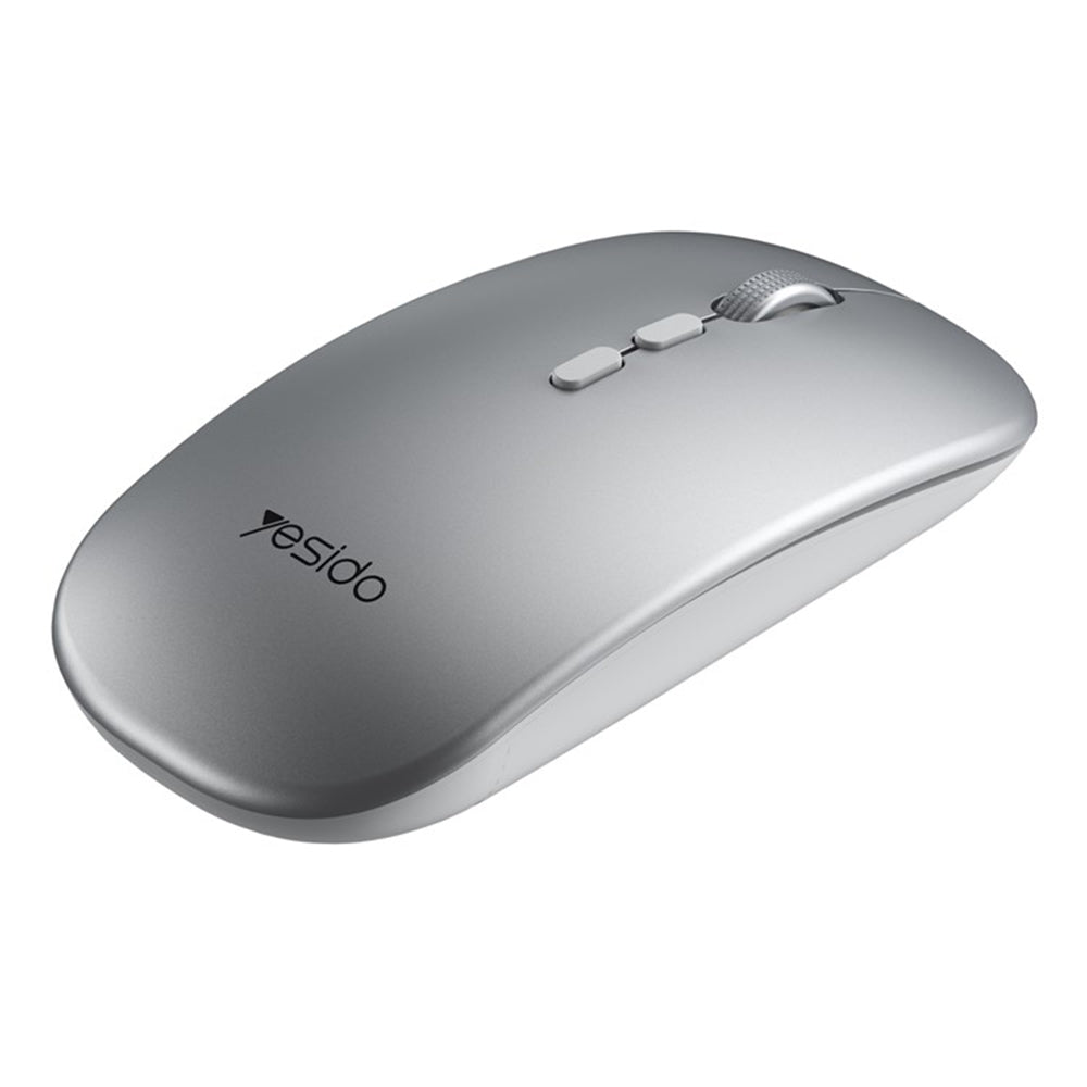 Wireless Mouse Yesido KB15, 800DPI - 1600DPI, Silver