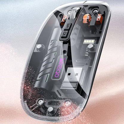 Souris sans fil Yesido KB29, 800DPI - 1600DPI, BT / Wi-Fi, Noir