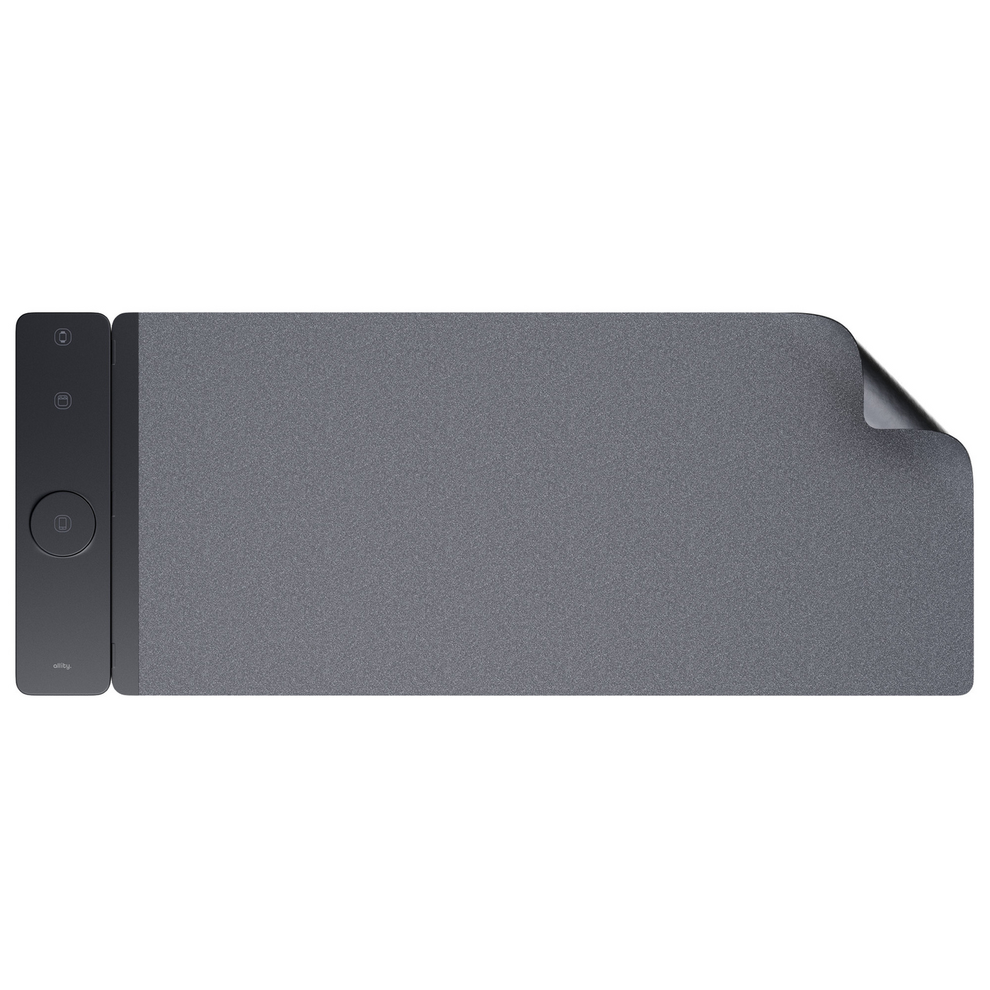 MousePad Allity. ALP-100 4in1 met Draadloos Opladen voor Telefoon / Horloge / Oordopjes, Zwart
