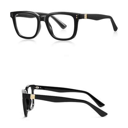 Lunettes d'ordinateur pour hommes Techsuit 2225, Anti-Lumière Bleue, Noires