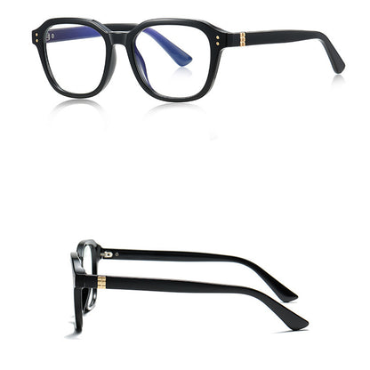Lunettes d'ordinateur pour hommes Techsuit 2227, Anti-Lumière Bleue, Noires
