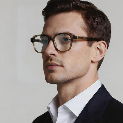 Lunettes d'ordinateur pour hommes Techsuit 2227, Anti-Lumière Bleue, Noires