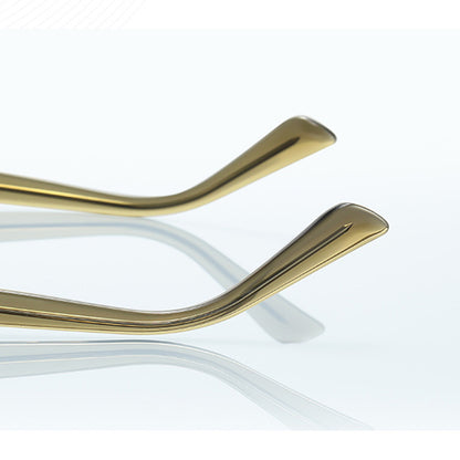 Lunettes d'ordinateur pour hommes Techsuit 2228, Anti-Lumière Bleue, Marron Clair