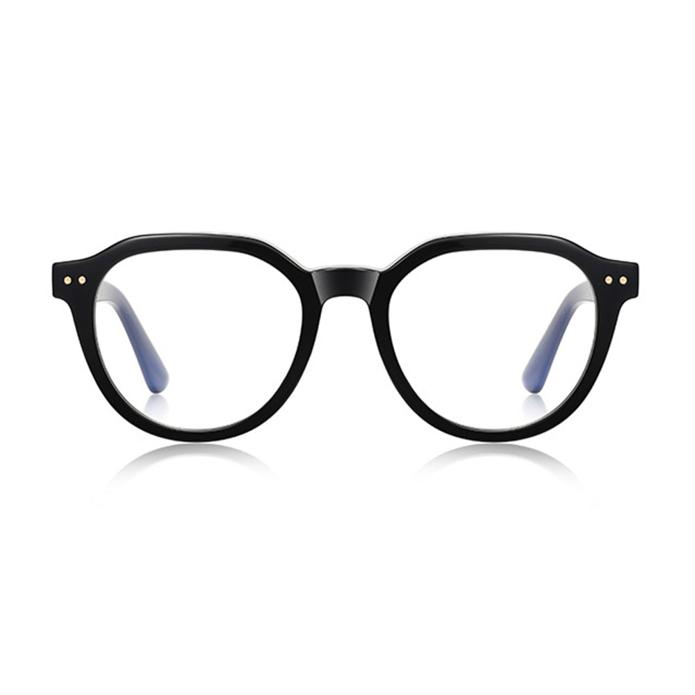 Lunettes d'ordinateur pour hommes Techsuit 2228, Anti-Lumière Bleue, Noires