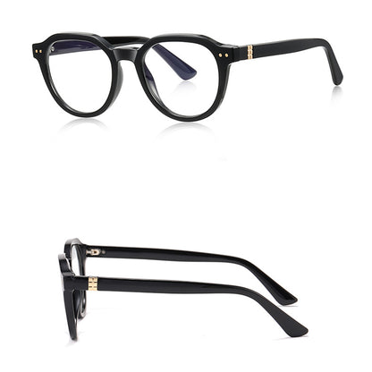Lunettes d'ordinateur pour hommes Techsuit 2228, Anti-Lumière Bleue, Noires