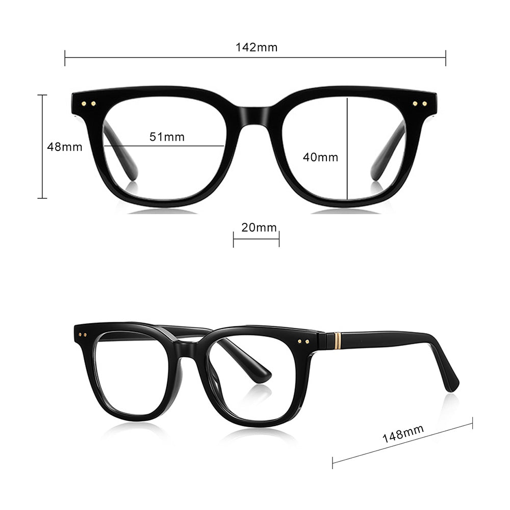 Lunettes d'ordinateur pour hommes Techsuit 2229, Anti-Lumière Bleue, Gris