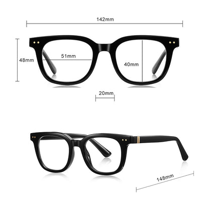 Lunettes d'ordinateur pour hommes Techsuit 2229, Anti-Lumière Bleue, Gris