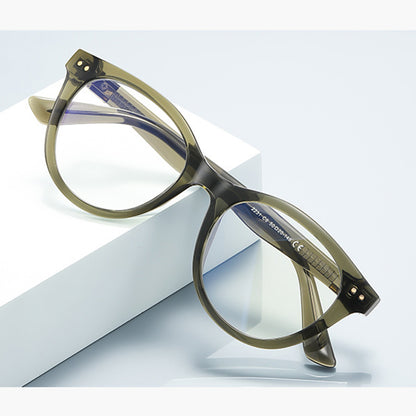 Lunettes d'ordinateur pour hommes Techsuit 2231, Anti-Lumière Bleue, Bleues