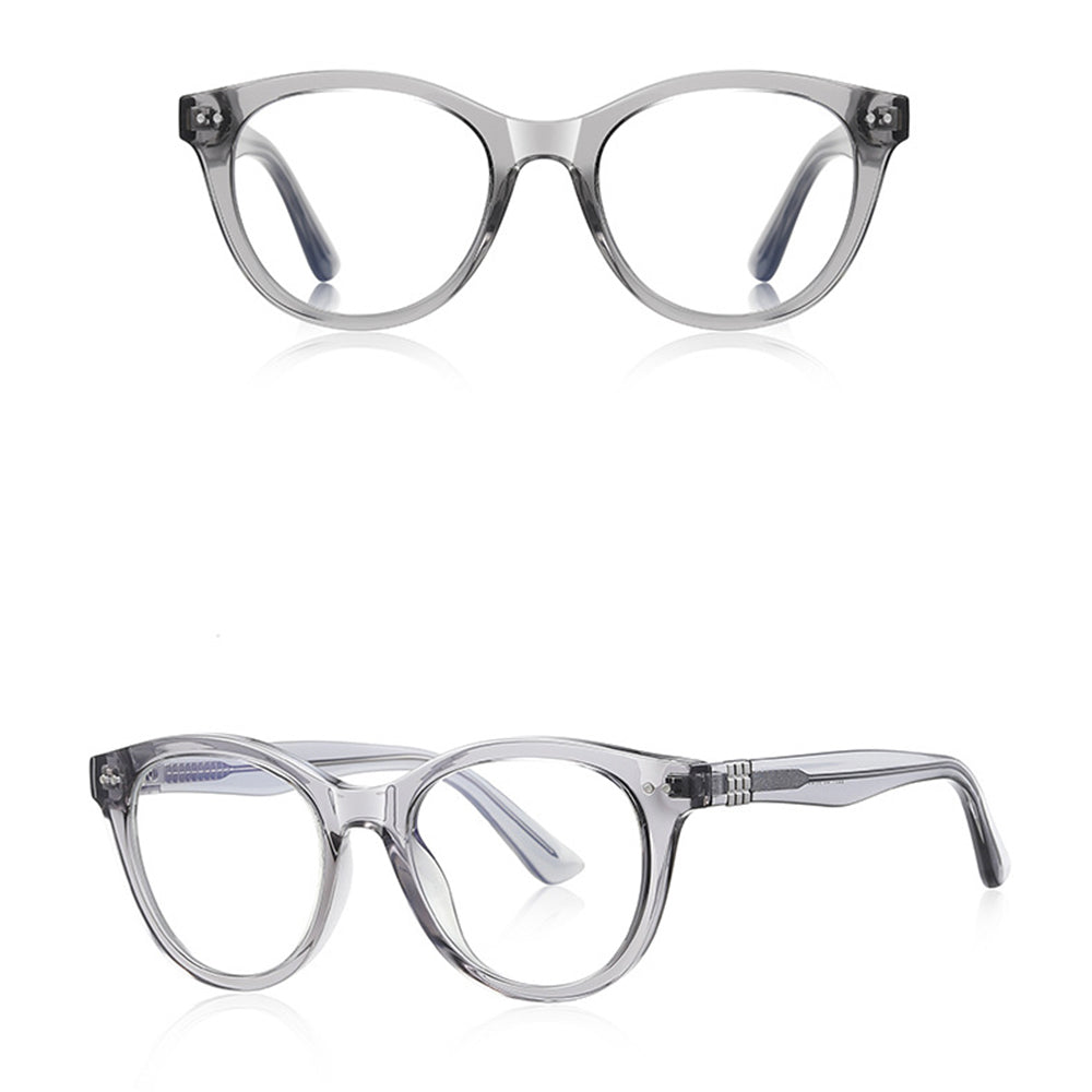 Lunettes d'ordinateur pour hommes Techsuit 2231, Anti-Lumière Bleue, Gris