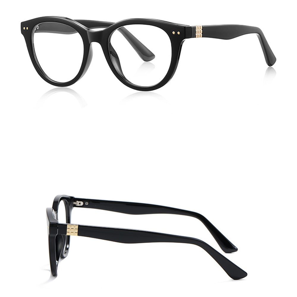 Lunettes d'ordinateur pour hommes Techsuit 2231, Anti-Lumière Bleue, Noires