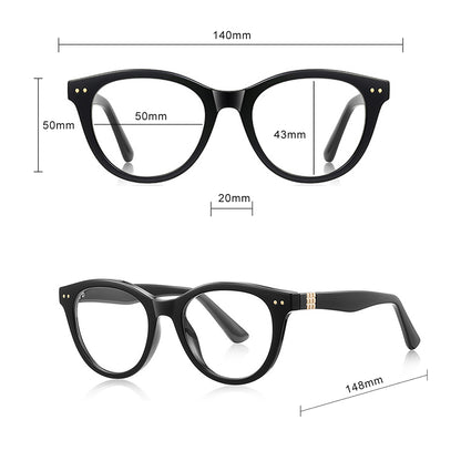 Lunettes d'ordinateur pour hommes Techsuit 2231, Anti-Lumière Bleue, Noires