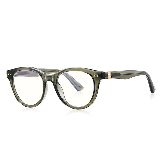 Lunettes d'ordinateur pour hommes Techsuit 2231, Anti-Lumière Bleue, Vertes
